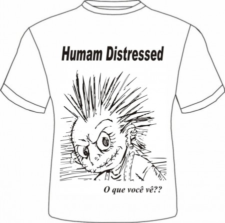 camisa Human Distressed R$ 20.00 + frete
